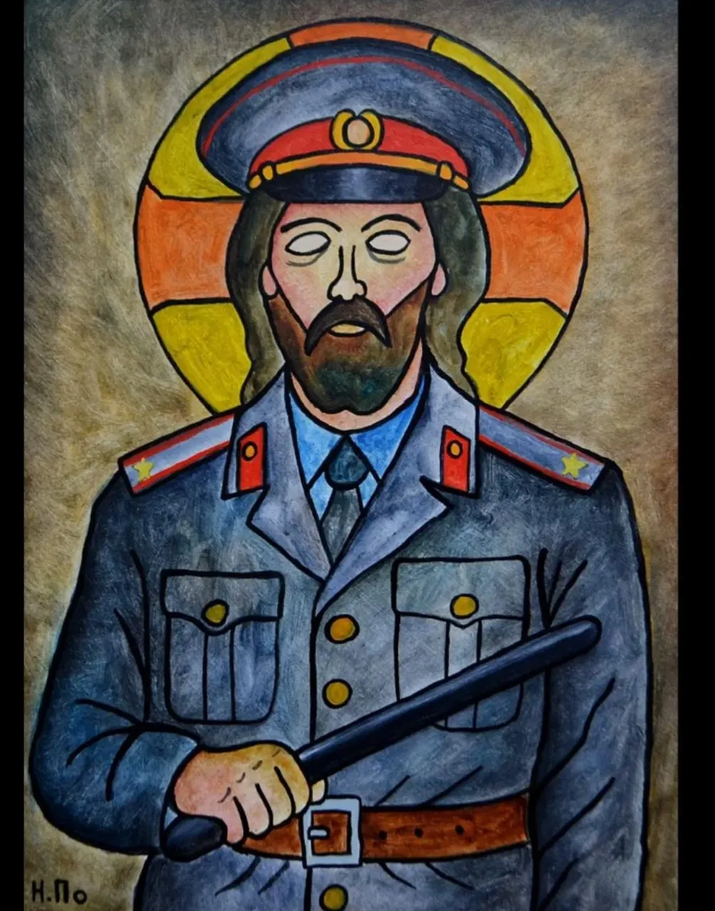 Художник Никита Поздняков сообщил, что 18 июня у него и у знакомых художников прошли обыски; по версии следствия, это может быть связано с делом об оскорблении чувств верующих.