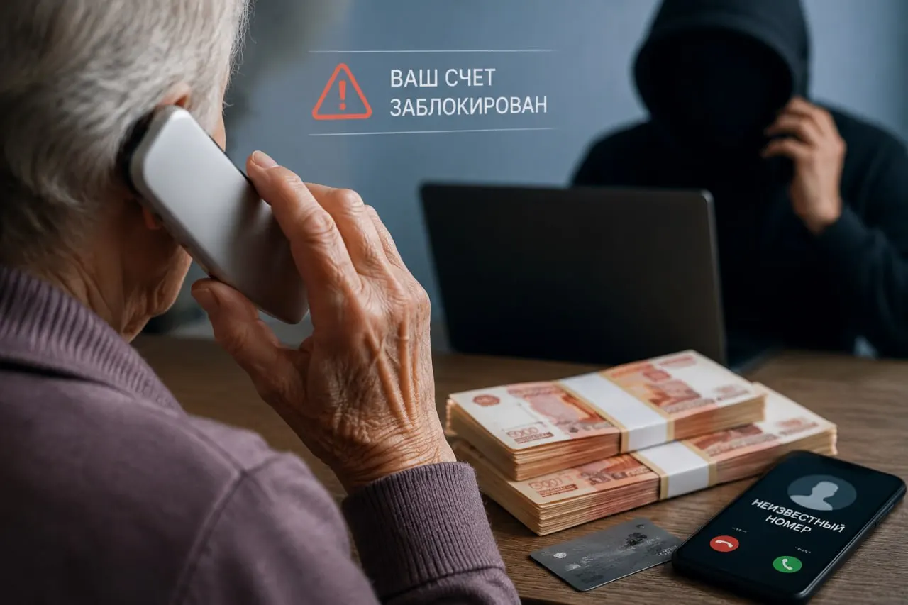 Её ввели в заблуждение звонками и SMS: сначала женщина передала 12 млн курьеру в селе, затем ещё 2 млн в Омске. Полиция задержала одного подозреваемого, розыск остальных продолжается.