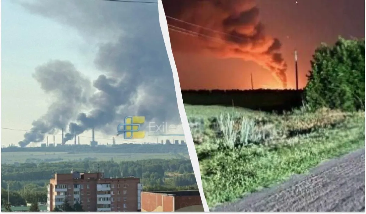 Генеральный штаб сообщает об ударах по аэродрому «Борисоглебск» в Воронежской области, нефтеперерабатывающим заводам в Саратовской области и Татарстане, а также о поражении мостов в Белгородской области и шести танкеров в Чёрном и Азовском морях.