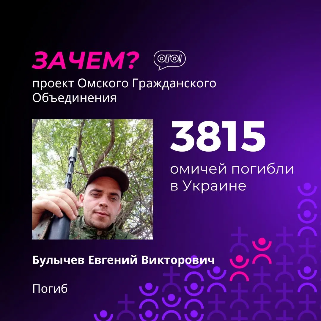 Обновлённый поимённый список погибших из Омской области пополнился 41 именем. В перечне — жители Омска и районов области; часть материалов может быть недоступна без VPN.