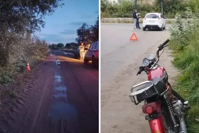 В Омске около 15:30 на улице 4-й Железнодорожной 17-летняя девушка на мопеде столкнулась с автомобилем. Пострадавшие госпитализированы; полиция проводит проверки.