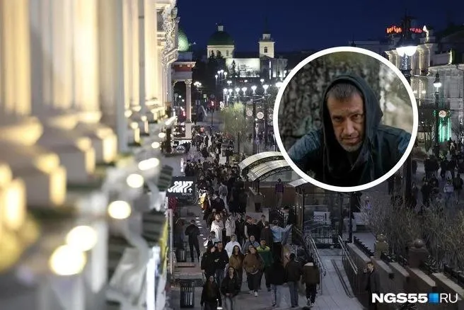 Известный участник телешоу прибыл в Омск и прогулялся по Любинскому проспекту вместе с женой уроженкой города.