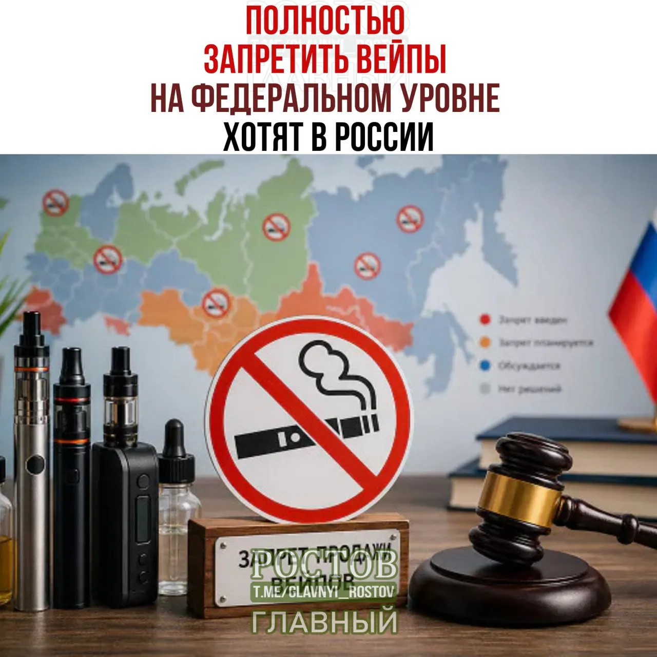 Общественные активисты и чиновники предложили запретить производство и продажу вейпов по всей стране; регионы могут вводить собственные ограничения, но федерального запрета пока нет.