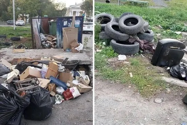 Жители Омска жалуются на переполненную мусорку возле торгового комплекса на улице Химиков, что привело к появлению крыс. Власти пообещали проверить территорию и обязать собственников привести площадку в порядок в течение 10 дней.