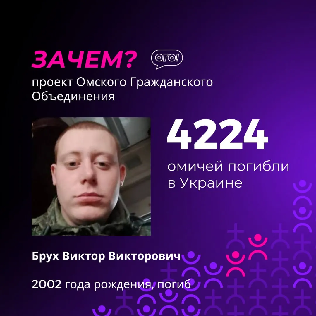 Публикуем обновлённый перечень жителей Омской области, погибших в ходе вооружённого конфликта на Украине.