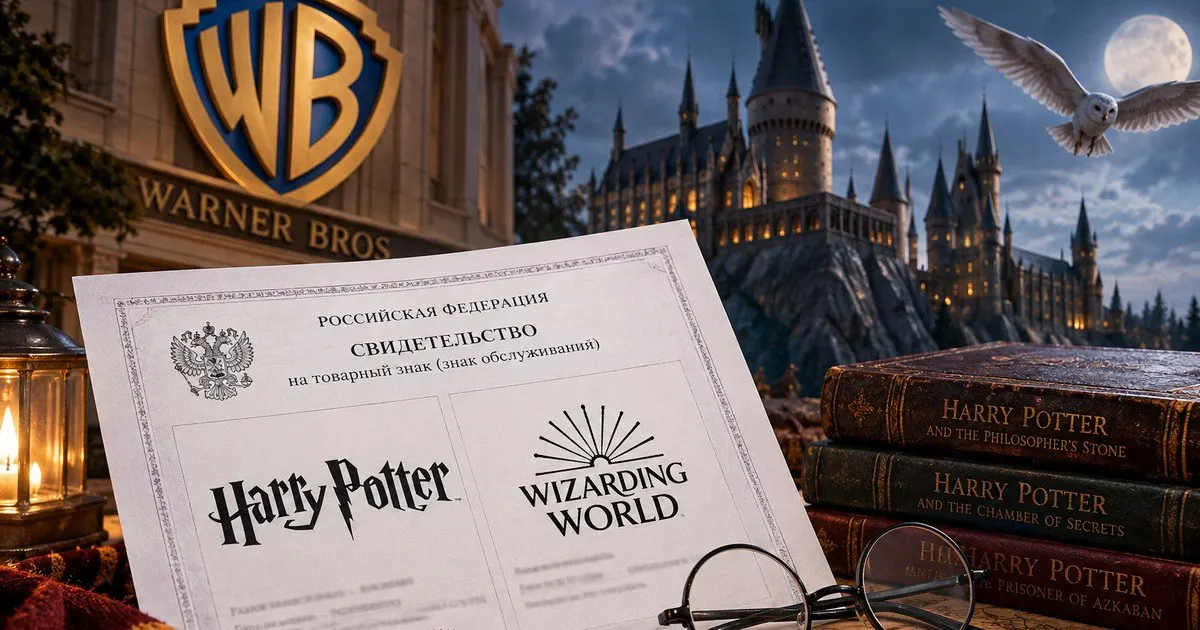 В России зарегистрированы товарные знаки Hogwarts и Hogwarts Legacy; регистрация действует до 2036 года и позволяет продавать товары по вселенной Гарри Поттера.